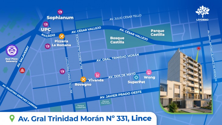 Departamentos en Lince