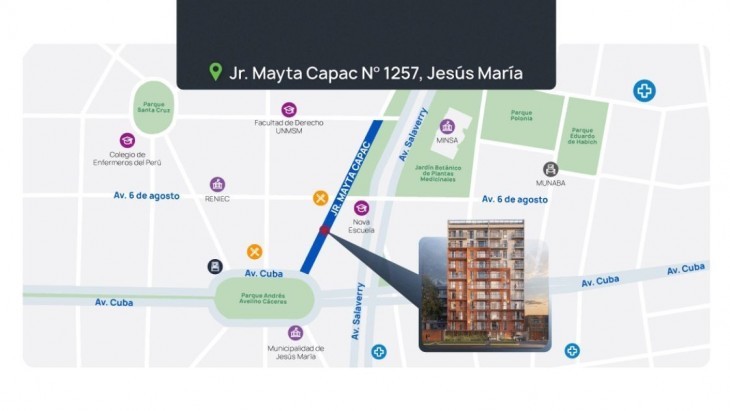 Departamentos en Jesus Maria