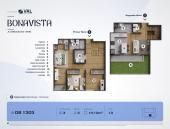 Plano del modelo DB 1303 del proyecto Bonavista Condominio en Breña