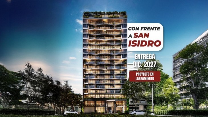 Fachada principal del proyecto LUMEN en Lince