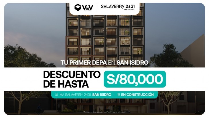 Departamentos en San Isidro