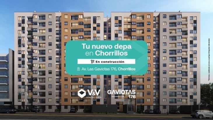 Fachada principal del proyecto GAVIOTAS en Chorrillos