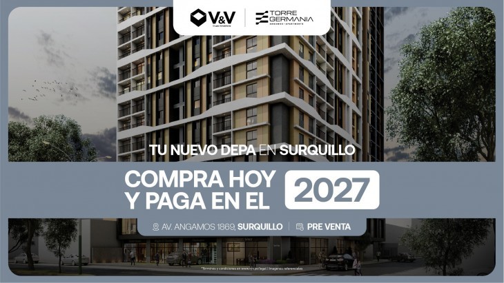 Departamentos en Surquillo