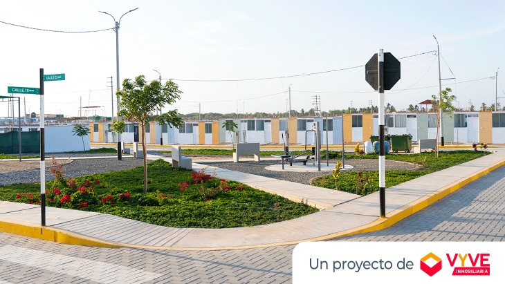 Fachada principal del proyecto VYVE SULLANA en Piura