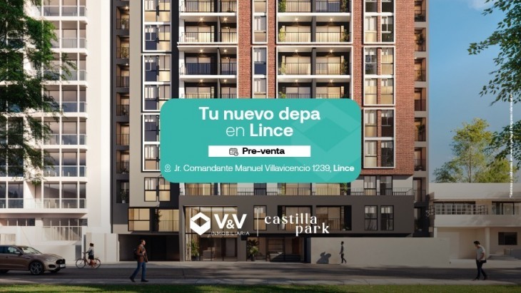 Fachada principal del proyecto CASTILLA PARK en Lince
