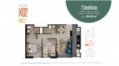 Plano del modelo X02 B del proyecto ATIVA FASE 2 en Santiago De Surco