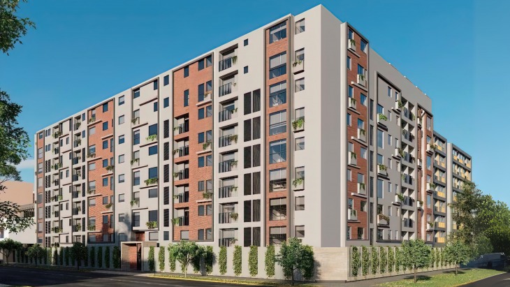 Fachada principal del proyecto Residencial Green Life Etapa 2 en Chorrillos