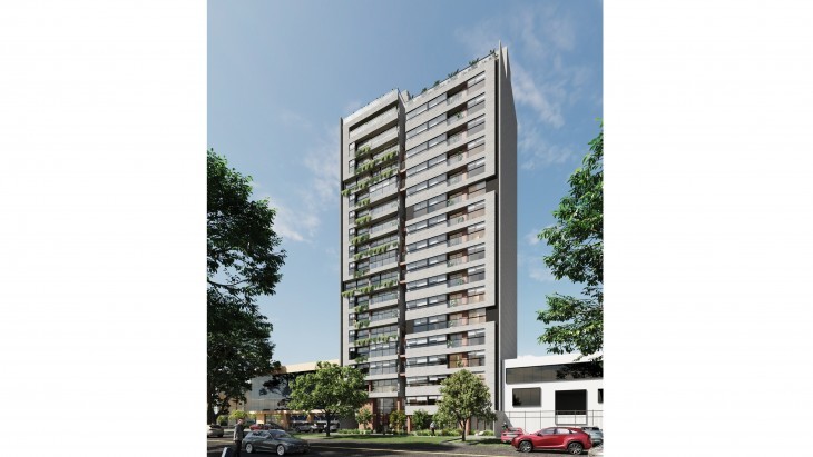 Fachada principal del proyecto ROOSEVELT 64 en Miraflores