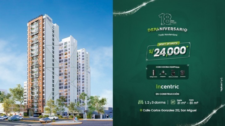 Departamentos en San Miguel