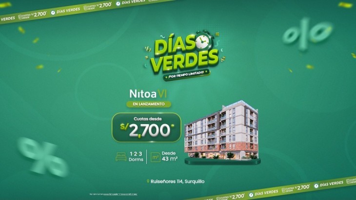 Departamentos en Surquillo