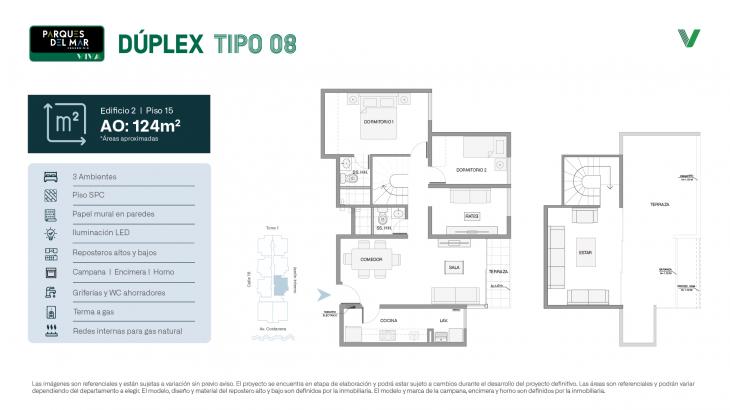 Modelo Tipo 08 - Dúplex