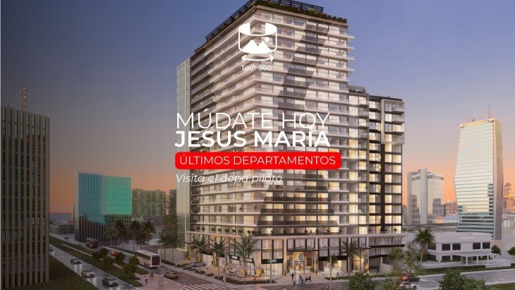 Fachada principal del proyecto San Felipe Towers en Jesus Maria