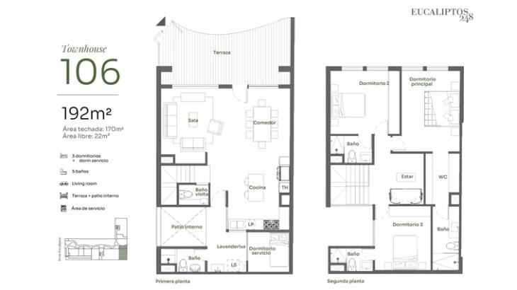 Modelo TOWNHOUSE 106