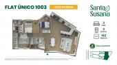 Plano del modelo TIPO G del proyecto Residencial Santa Susana en Cercado De Lima